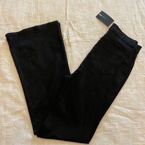 High rise flare jeans